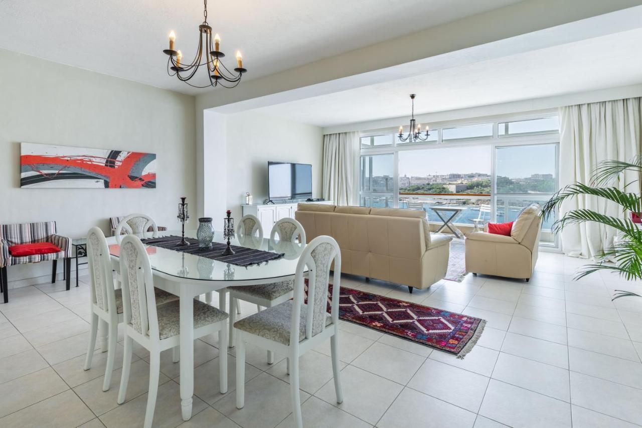 Stunning - Seafront 3-Bedroom 6Th Floor Σλιέμα Εξωτερικό φωτογραφία