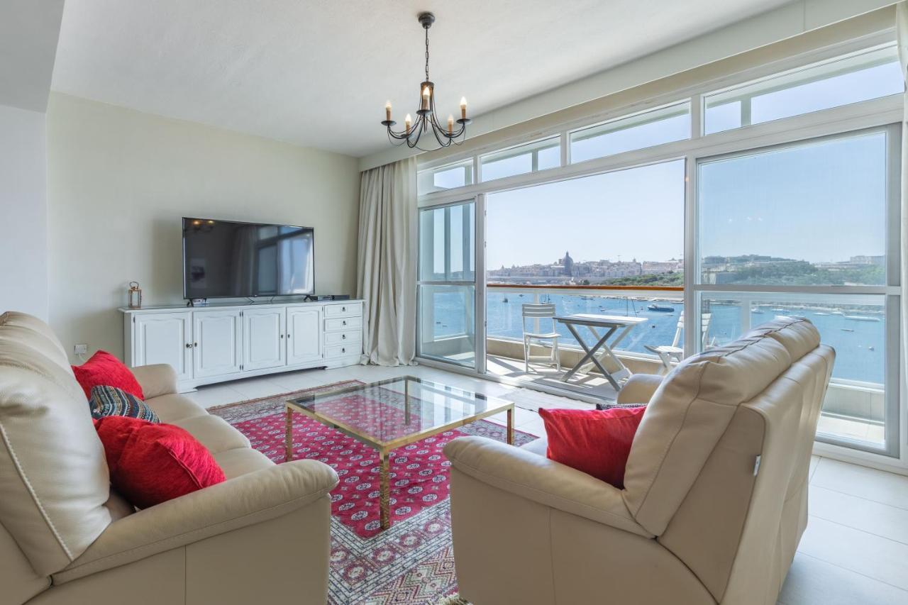 Stunning - Seafront 3-Bedroom 6Th Floor Σλιέμα Εξωτερικό φωτογραφία
